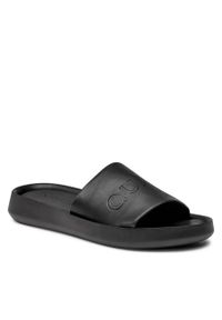 Klapki QUAZI WS106-03 Black. Kolor: czarny. Materiał: skóra #1