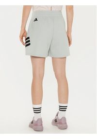 Adidas - adidas Szorty sportowe Future Icons 3-Stripes JC5446 Szary Loose Fit. Kolor: szary. Materiał: bawełna #5