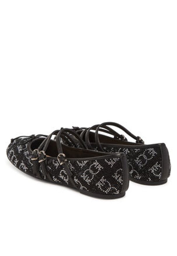 Pinko - PINKO Baleriny Gioia 10 SD0299 E025 Czarny. Kolor: czarny. Materiał: materiał