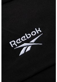 Reebok Classic plecak kolor czarny duży gładki. Kolor: czarny. Materiał: poliester. Wzór: gładki #4