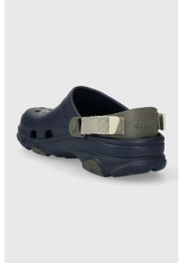 Crocs klapki Classic All Terain Clog męskie kolor granatowy 206340. Kolor: niebieski. Materiał: materiał. Wzór: paski #3