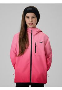 4f - 4F Kurtka przejściowa membrana 5000 dziewczęca - multikolor 164 (13-14 lat). Okazja: na co dzień. Kolor: wielokolorowy. Sezon: lato. Styl: casual #2