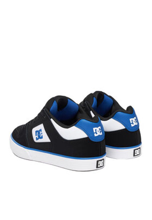 DC Sneakersy EO-PURE DC01782005 Czarny. Kolor: czarny. Materiał: zamsz, skóra