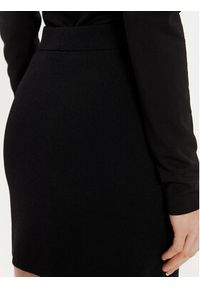 Sisley Spódnica ołówkowa 1MNPM000D Czarny Slim Fit. Kolor: czarny. Materiał: syntetyk #2