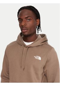 The North Face Bluza Simple Dome NF0A89FC Brązowy Regular Fit. Kolor: brązowy. Materiał: syntetyk #5