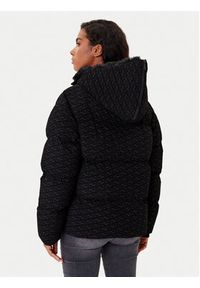 Karl Lagerfeld - KARL LAGERFELD Kurtka zimowa A4W15042 Czarny Regular Fit. Typ kołnierza: dekolt w karo. Kolor: czarny. Materiał: syntetyk. Sezon: zima #4