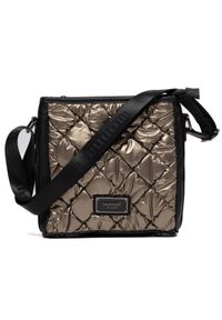 Inna - Torebka damska Monnari crossbody pikowana złota BAG4650. Kolor: złoty. Materiał: pikowane. Styl: elegancki #1