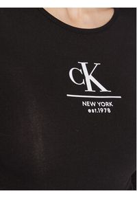 Calvin Klein Jeans Body J20J219811 Czarny Slim Fit. Kolor: czarny. Materiał: bawełna #4