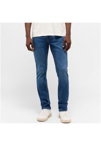 Mustang - Męskie Spodnie Jeansowe MUSTANG Boston Denim Blue 1015289 5000 682