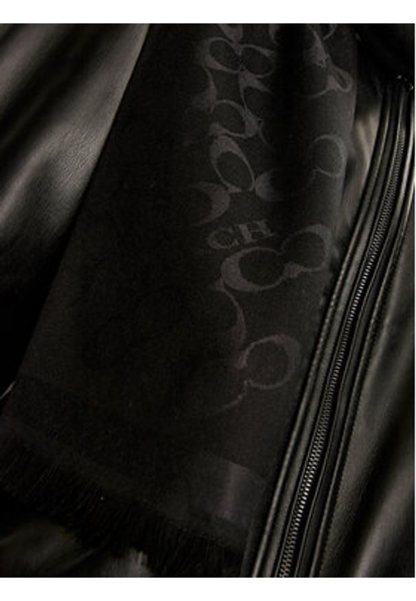 Coach Szal 29CO100562 Czarny. Kolor: czarny. Materiał: materiał