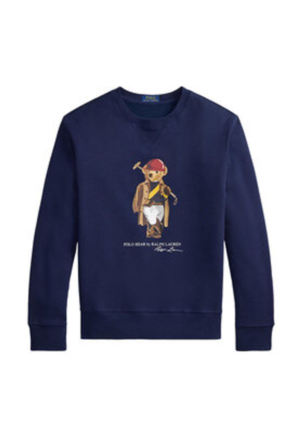 Polo Ralph Lauren Bluza 710B14625001 Granatowy Regular Fit. Typ kołnierza: polo. Kolor: niebieski. Materiał: bawełna