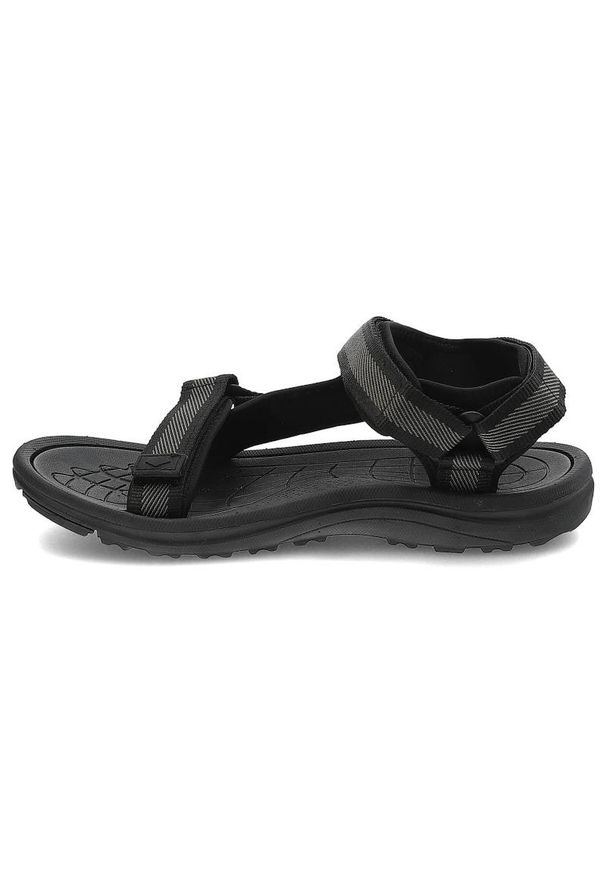 Czarne Sandały Lee Cooper Wygodne Buty Na Lato. Okazja: na co dzień. Zapięcie: rzepy. Kolor: szary. Materiał: materiał. Sezon: lato. Styl: casual
