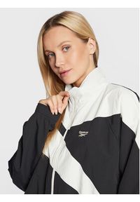 Reebok Kurtka przejściowa Classics Franchise HH9752 Czarny Relaxed Fit. Kolor: czarny. Materiał: syntetyk #6