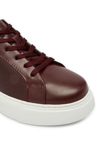 Aigner Sneakersy 1252570 Bordowy. Kolor: czerwony. Materiał: skóra #4