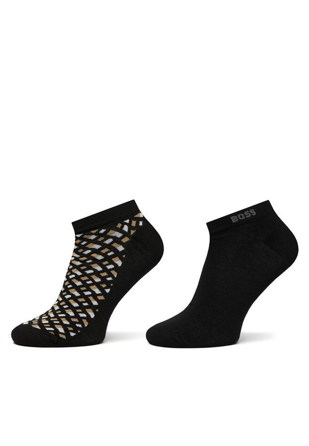 Skarpety krótkie BOSS. Kolor: czarny