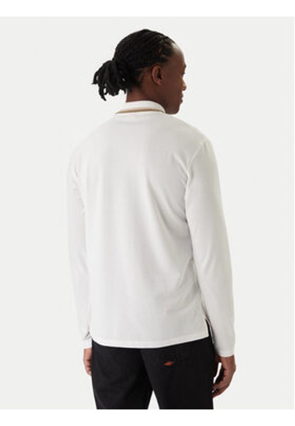 Jack & Jones Polo Blualves 12287520 Biały Regular Fit. Typ kołnierza: polo. Kolor: biały. Materiał: bawełna