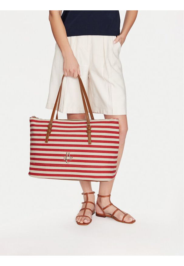 Beverly Hills Polo Club Torebka BHPC-C-014-07 Czerwony. Kolor: czerwony