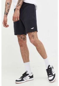 Hollister Co. szorty męskie kolor czarny. Kolor: czarny #1