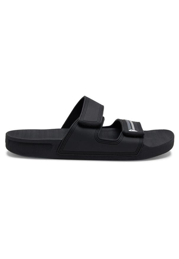 Quiksilver - Sandały dla Mężczyzn RIVI DOUBLE Multicolore. Zapięcie: rzepy. Kolor: czarny. Materiał: syntetyk. Sezon: lato