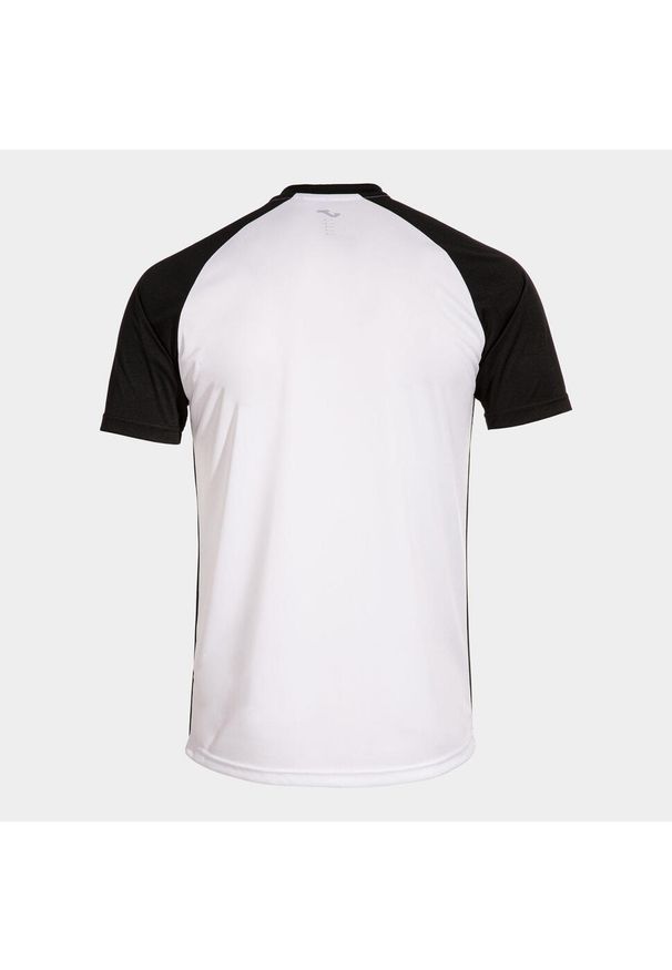 Koszulka męska Joma Tiger VI biało-czarna 3XL. Kolor: czarny, biały, wielokolorowy. Materiał: materiał. Sport: piłka nożna