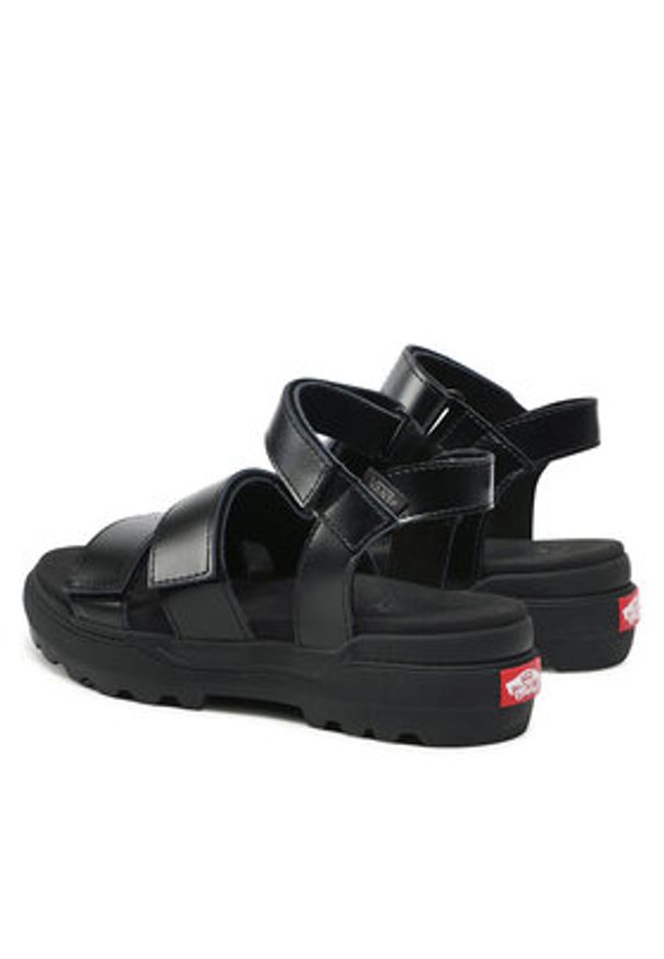 Vans Sandały Colfax Sandal VN0A4BWMBLK1 Czarny. Kolor: czarny. Materiał: skóra
