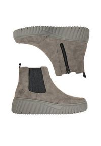 Rieker Botki CEO-N2553-40 Szary. Kolor: szary. Materiał: syntetyk, materiał #3