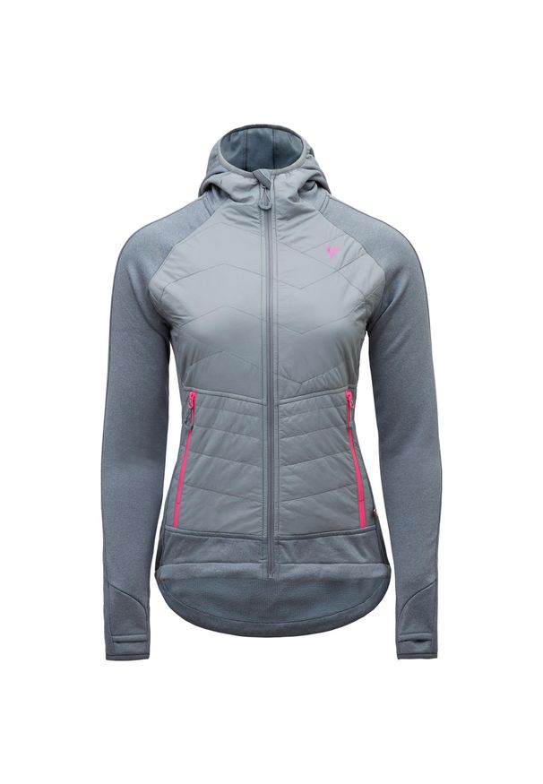 Bluza skiturowa rozpinana damska Silvini Divera WJ1311. Kolor: szary