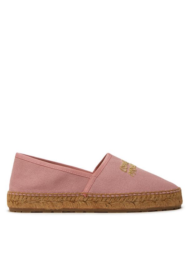 Love Moschino - LOVE MOSCHINO Espadryle JA10572G0IJP5609 Różowy. Kolor: różowy. Materiał: materiał