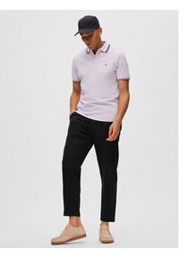 Selected Homme Chinosy 16087636 Czarny Slim Tapered Fit. Kolor: czarny. Materiał: bawełna #5