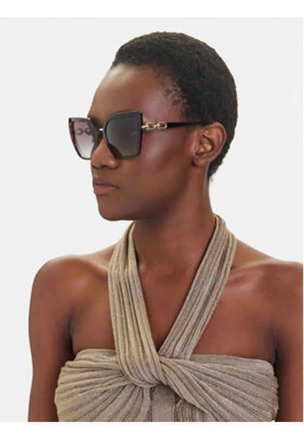 Guess Okulary przeciwsłoneczne GU00160 Brązowy. Kolor: brązowy