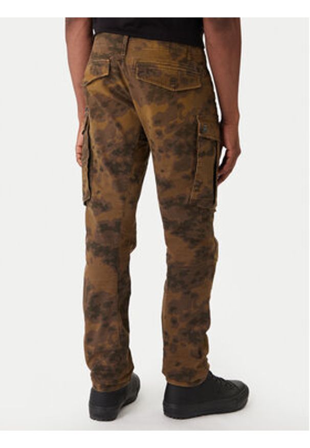 G-Star RAW - G-Star Raw Spodnie materiałowe Rovic Zip 3D D02190-E081 Zielony Tapered Fit. Kolor: zielony. Materiał: bawełna