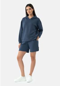 Volcano - Spodenki z dżerseju M-LULI. Kolor: niebieski. Materiał: jersey. Wzór: gładki. Sezon: lato #1