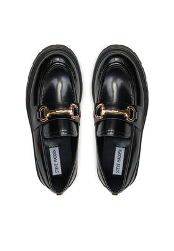 Steve Madden Loafersy Occupy SM11003276 Czarny. Kolor: czarny. Materiał: skóra