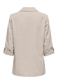 only - ONLY Marynarka Aris 15310839 Szary Loose Fit. Kolor: szary. Materiał: wiskoza #7