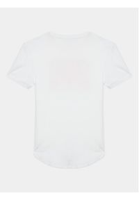 Guess T-Shirt J4RI32 KAPO0 Biały Regular Fit. Kolor: biały. Materiał: wiskoza