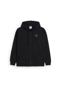 Diadora - Bluza damska DIADORA L. HOODIE FZ CHROMIA. Kolor: czarny