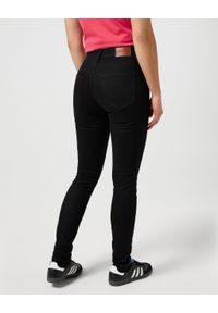 Wrangler - DAMSKIE SPODNIE WRANGLER HIGH SKINNY NOIR 112355388 #5