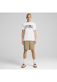 Puma - Męskie szorty cargo z tkaniny ESS PUMA Oak Branch Beige. Kolor: beżowy. Materiał: tkanina. Długość: krótkie #2