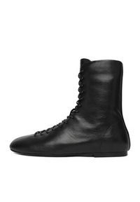 Gino Rossi - GINO ROSSI Botki EO-SELTI-V2130-13-1 Czarny. Kolor: czarny. Materiał: skóra #4
