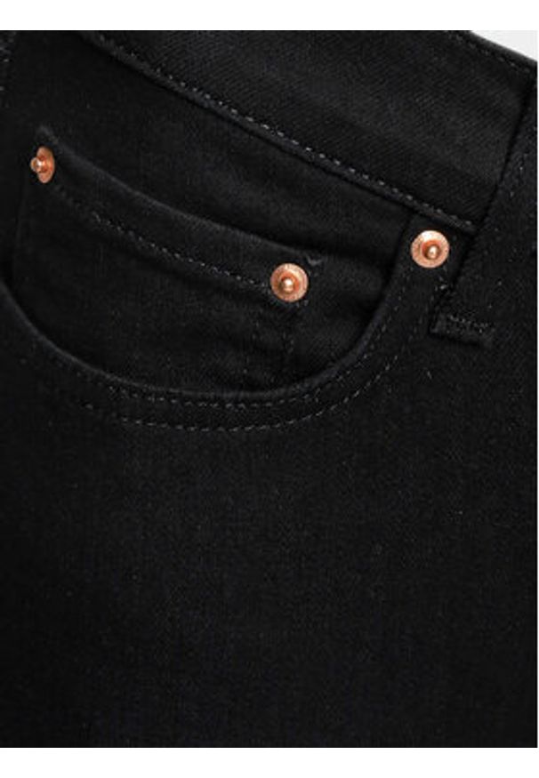 Gina Tricot Jeansy 20489 Czarny Bootcut Fit. Kolor: czarny