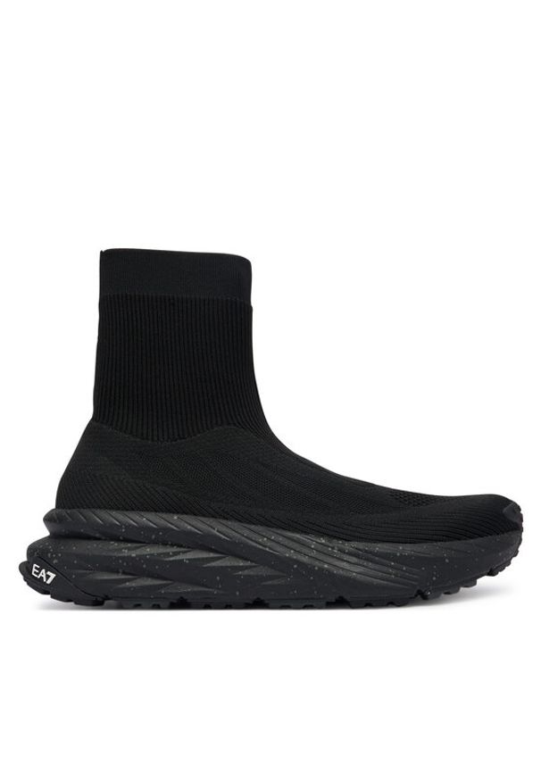 EA7 Emporio Armani Sneakersy 7X000353 AF18834 MC269 Czarny. Kolor: czarny. Materiał: materiał