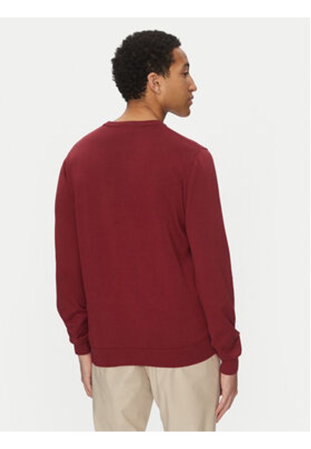 Robe di Kappa Sweter Elisio 62131MW Bordowy Regular Fit. Kolor: czerwony. Materiał: bawełna