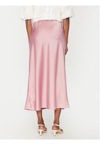 YAS Spódnica trapezowa Pella 26030737 Różowy Regular Fit. Kolor: różowy. Materiał: syntetyk #5