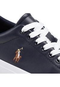 Polo Ralph Lauren Sneakersy Longwood 816861060001 Granatowy. Kolor: niebieski. Materiał: skóra #5