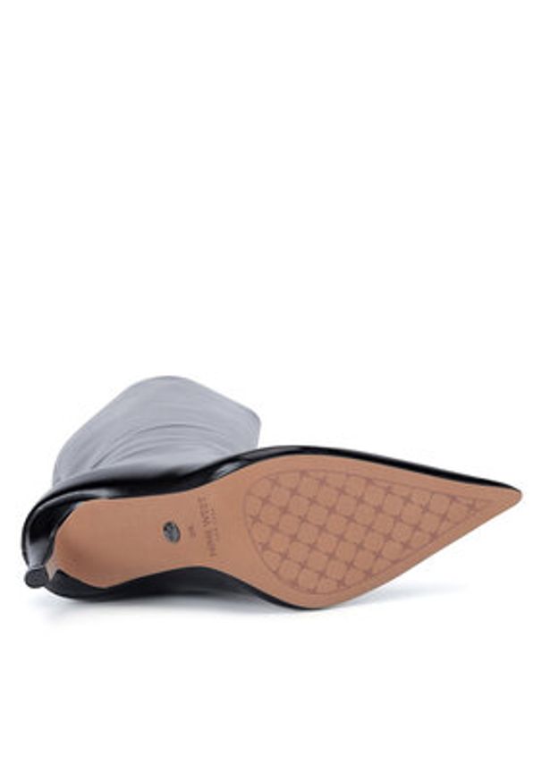 Nine West Kozaki WFA3424-1 Czarny. Kolor: czarny. Materiał: materiał