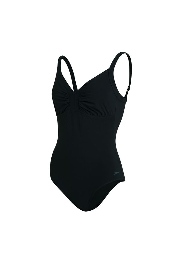 Damski jednoczęściowy kostium kąpielowy Speedo SCU Watergem. Kolor: czarny
