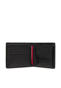 TOMMY HILFIGER - Tommy Hilfiger Portfel męski Central Cc Flap And Coin AM0AM13515 Czarny. Kolor: czarny. Materiał: skóra #3