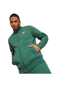 Kurtka Puma T7 Track Jacket Dk Vine, Mężczyźni. Kolor: zielony. Materiał: dresówka