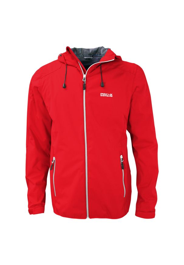 PRO-X ELEMENTS - Funkcjonalna kurtka Pro-X Elements Donovan. Kolor: czerwony. Sport: turystyka piesza