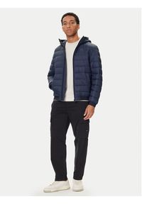 BOSS Kurtka przejściowa Odenis 50543616 Granatowy Regular Fit. Kolor: niebieski. Materiał: syntetyk